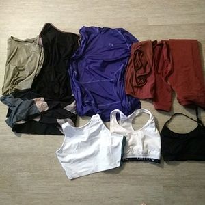 Workout bundle (2 leggings, 3 tanks, 3 bras)